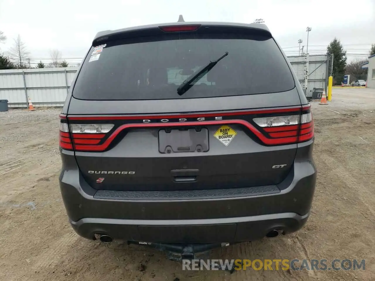 6 fotografías del automóvil dañado 1C4RDJDG1KC723608 DODGE DURANGO 2019