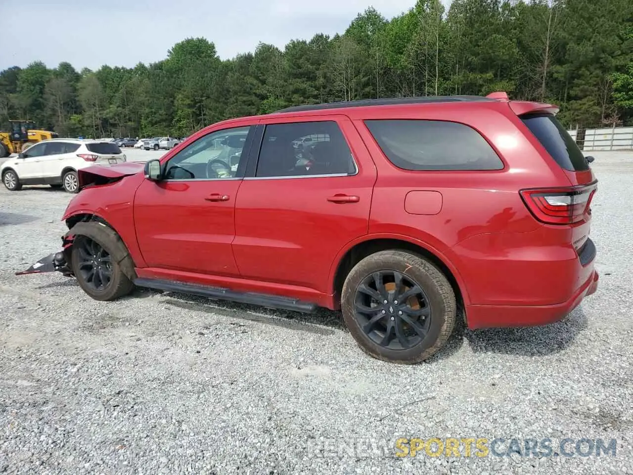 2 fotografías del automóvil dañado 1C4RDJDG2KC633772 DODGE DURANGO 2019
