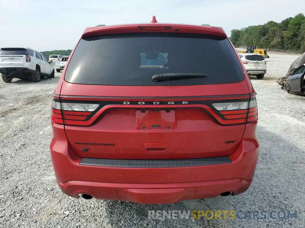 6 fotografías del automóvil dañado 1C4RDJDG2KC633772 DODGE DURANGO 2019
