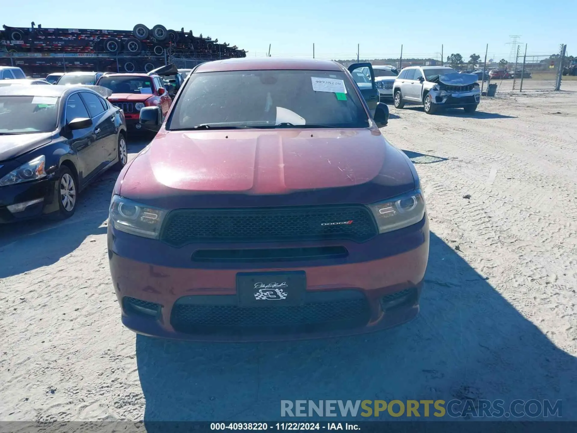 12 fotografías del automóvil dañado 1C4RDJDG2KC764023 DODGE DURANGO 2019