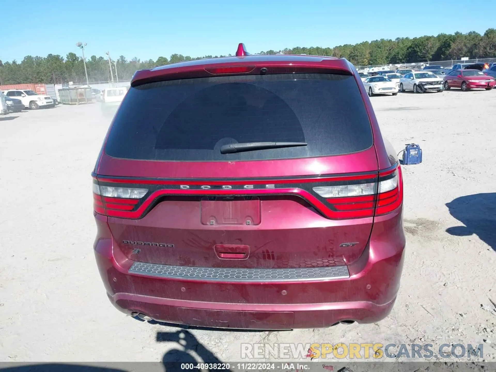 16 fotografías del automóvil dañado 1C4RDJDG2KC764023 DODGE DURANGO 2019