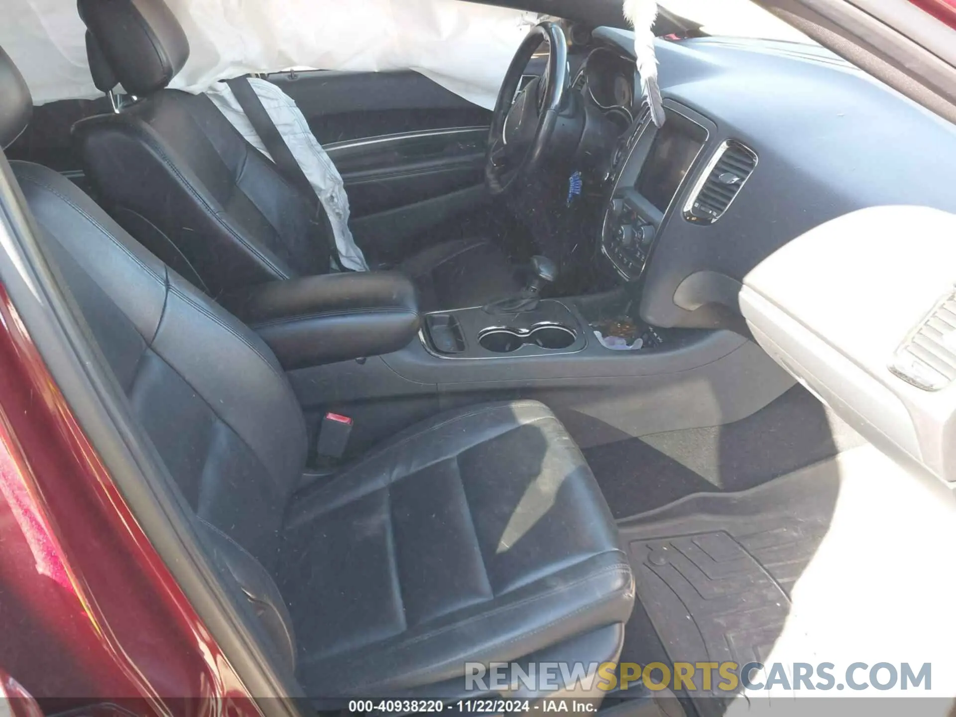 5 fotografías del automóvil dañado 1C4RDJDG2KC764023 DODGE DURANGO 2019