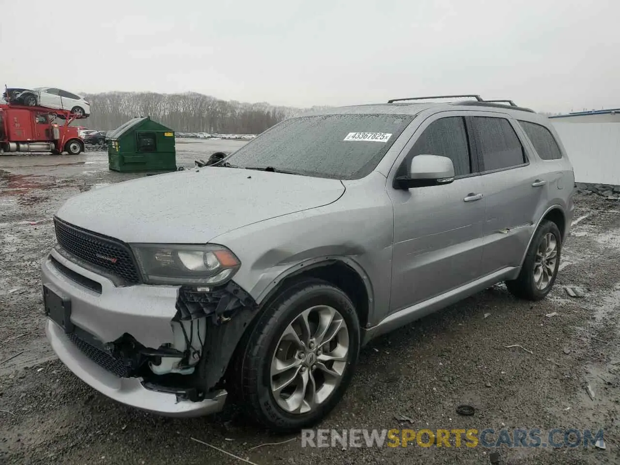 1 fotografías del automóvil dañado 1C4RDJDG2KC821403 DODGE DURANGO 2019