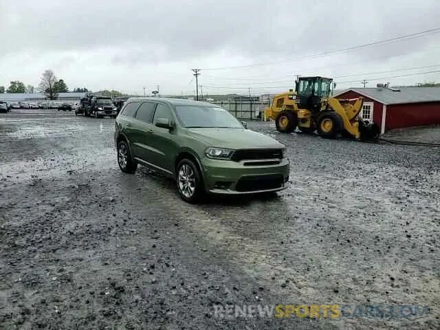 15 fotografías del automóvil dañado 1C4RDJDG3KC739275 DODGE DURANGO 2019