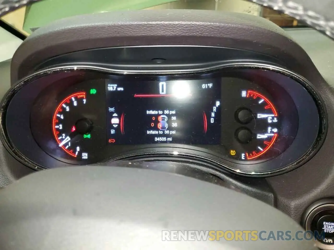 9 fotografías del automóvil dañado 1C4RDJDG3KC739275 DODGE DURANGO 2019