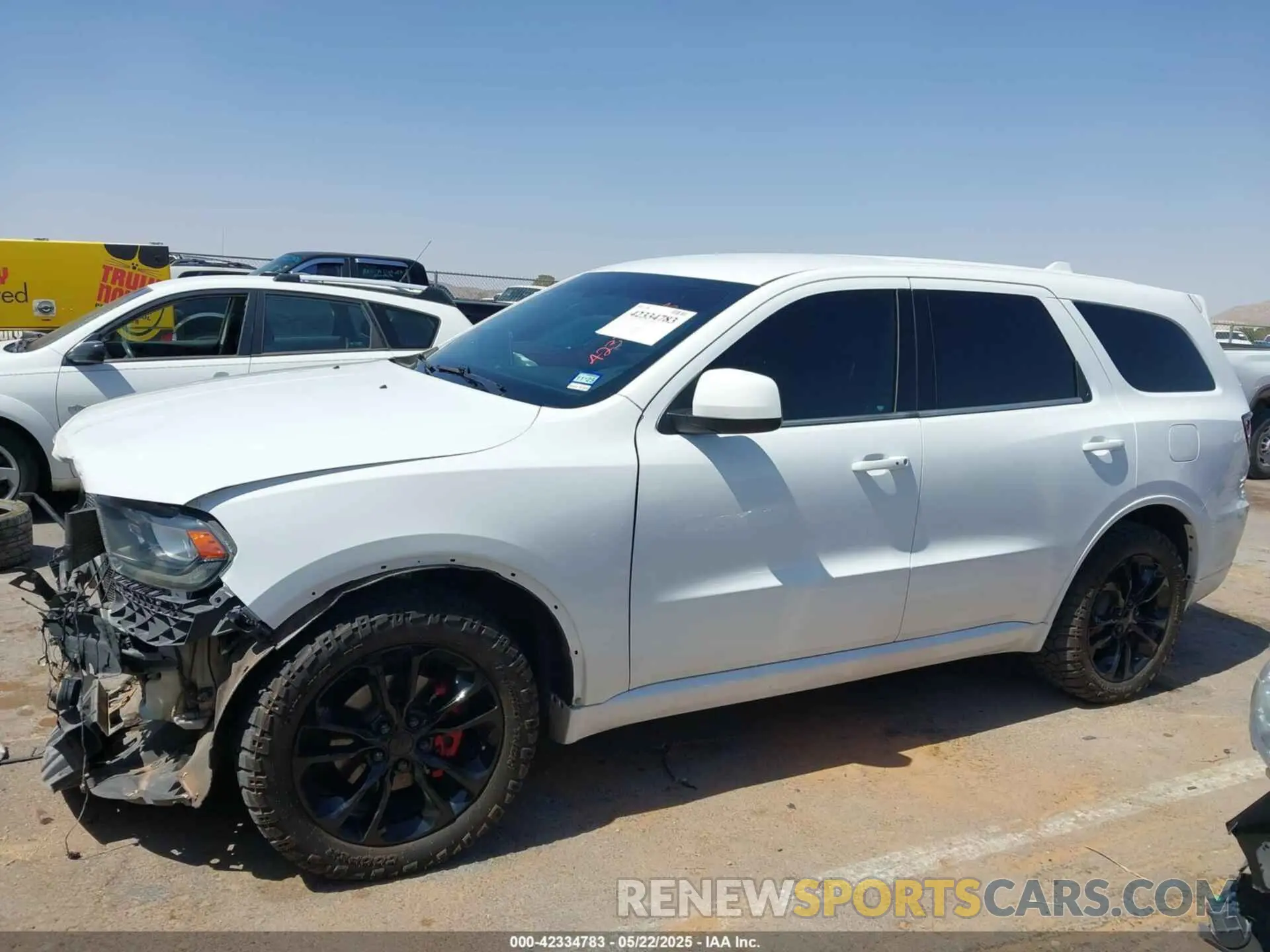 14 fotografías del automóvil dañado 1C4RDJDG3KC770817 DODGE DURANGO 2019