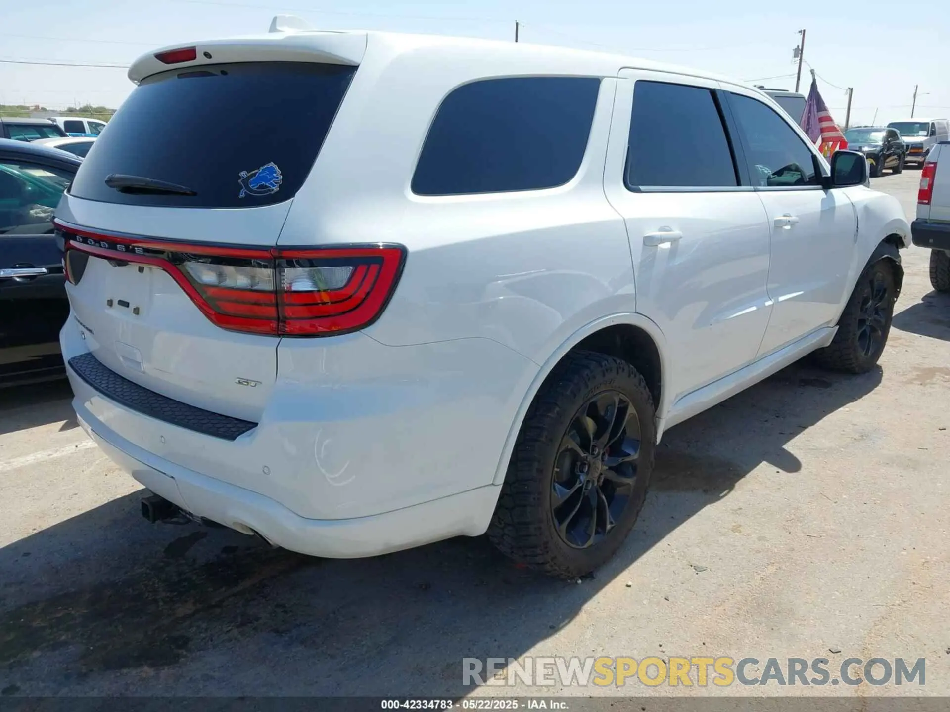 4 fotografías del automóvil dañado 1C4RDJDG3KC770817 DODGE DURANGO 2019