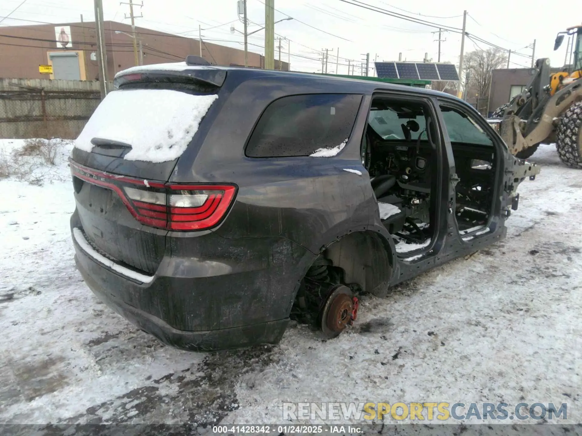4 fotografías del automóvil dañado 1C4RDJDG3KC799007 DODGE DURANGO 2019
