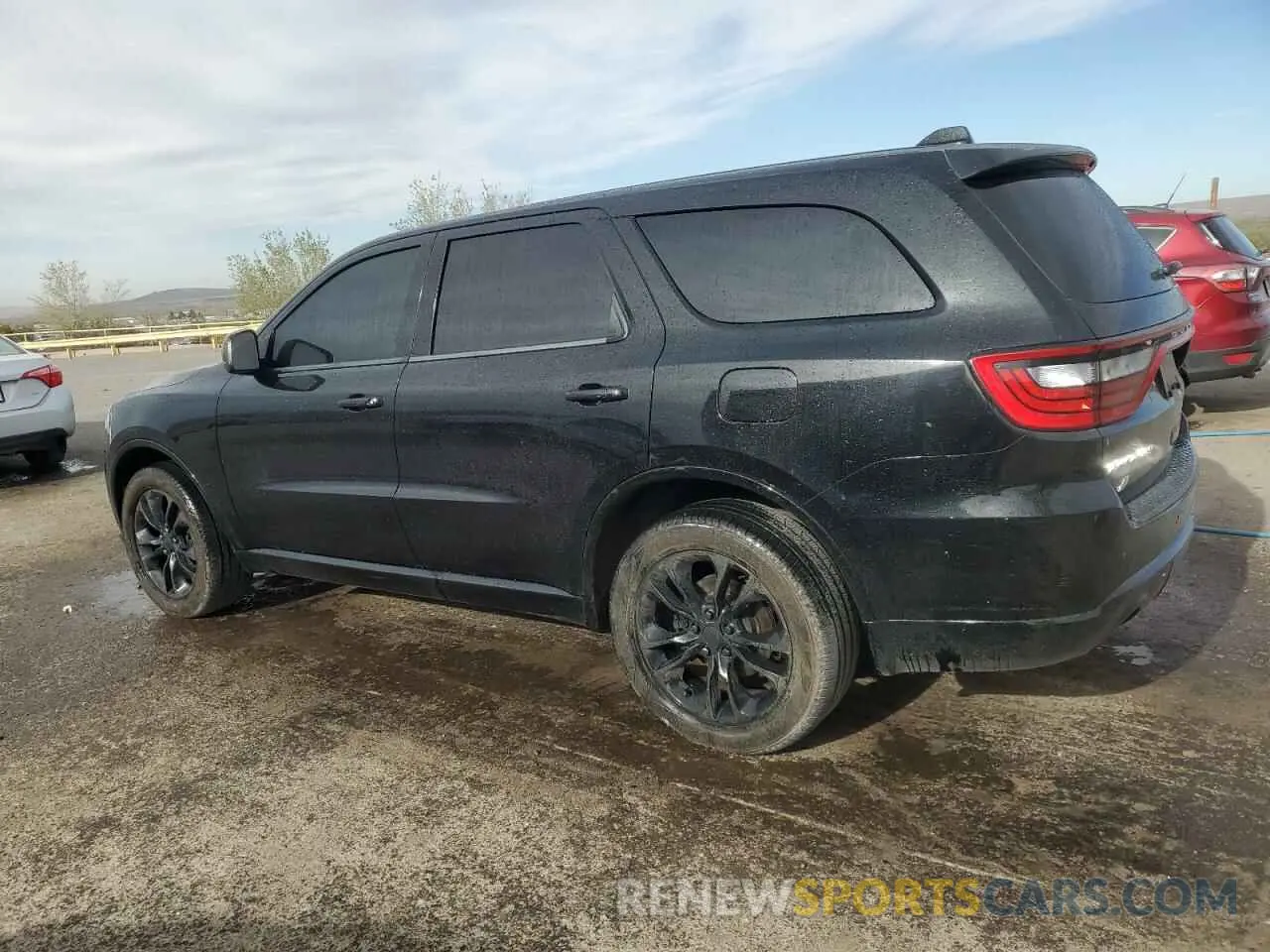 2 fotografías del automóvil dañado 1C4RDJDG3KC827808 DODGE DURANGO 2019