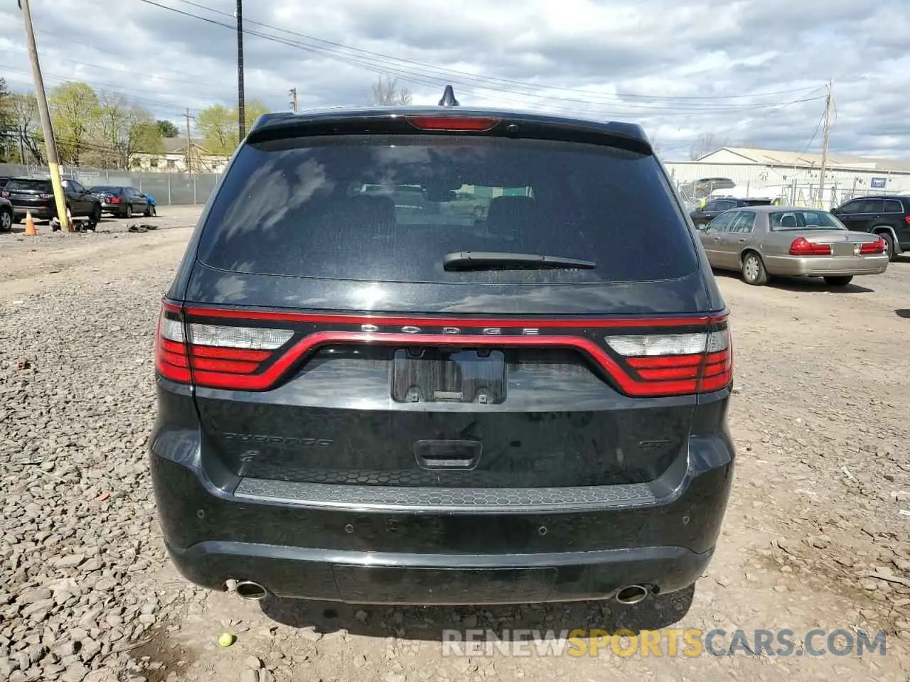 6 fotografías del automóvil dañado 1C4RDJDG3KC848321 DODGE DURANGO 2019