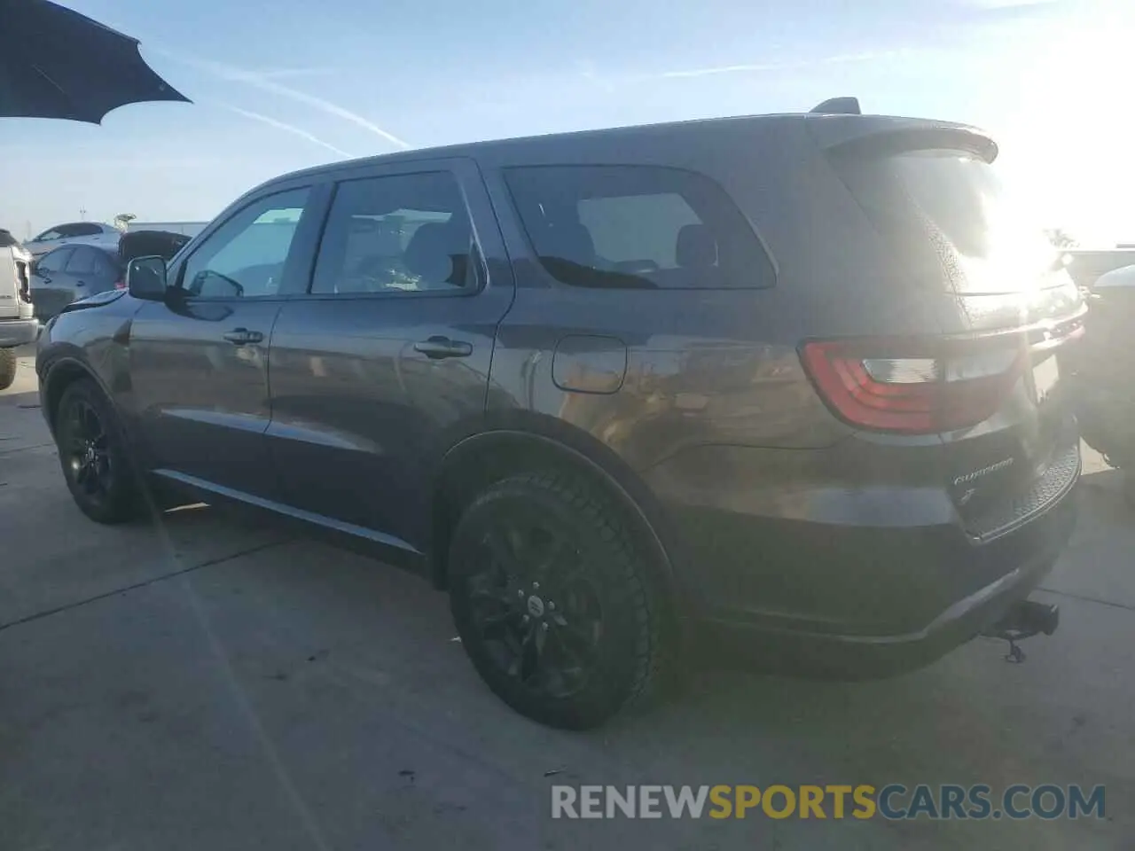 2 fotografías del automóvil dañado 1C4RDJDG4KC550327 DODGE DURANGO 2019