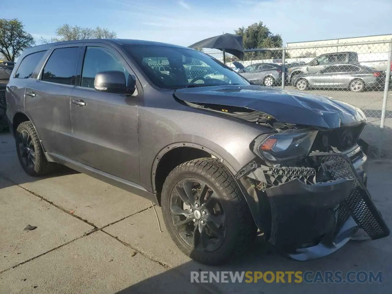 4 fotografías del automóvil dañado 1C4RDJDG4KC550327 DODGE DURANGO 2019