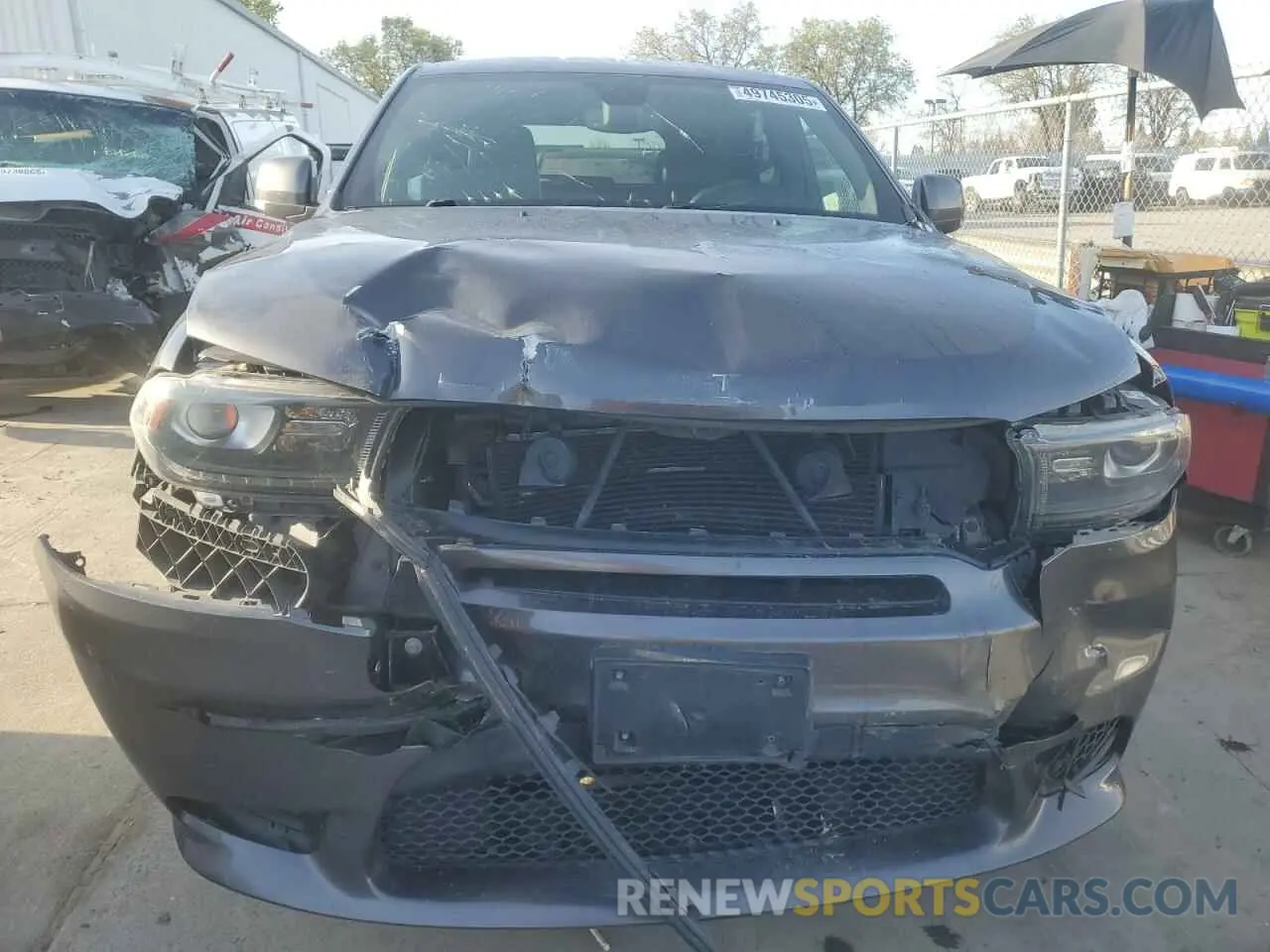 5 fotografías del automóvil dañado 1C4RDJDG4KC550327 DODGE DURANGO 2019