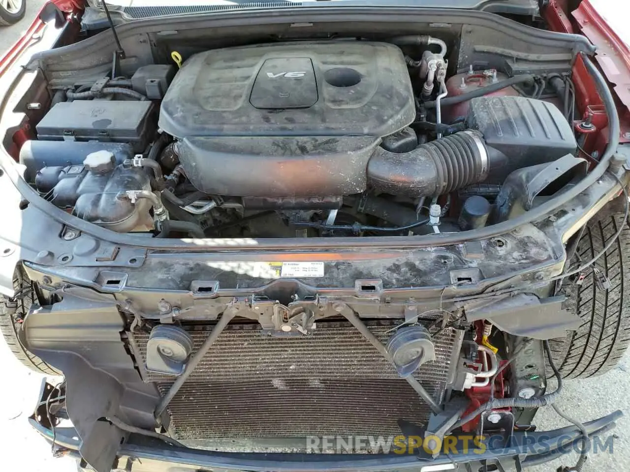 12 fotografías del automóvil dañado 1C4RDJDG4KC599432 DODGE DURANGO 2019