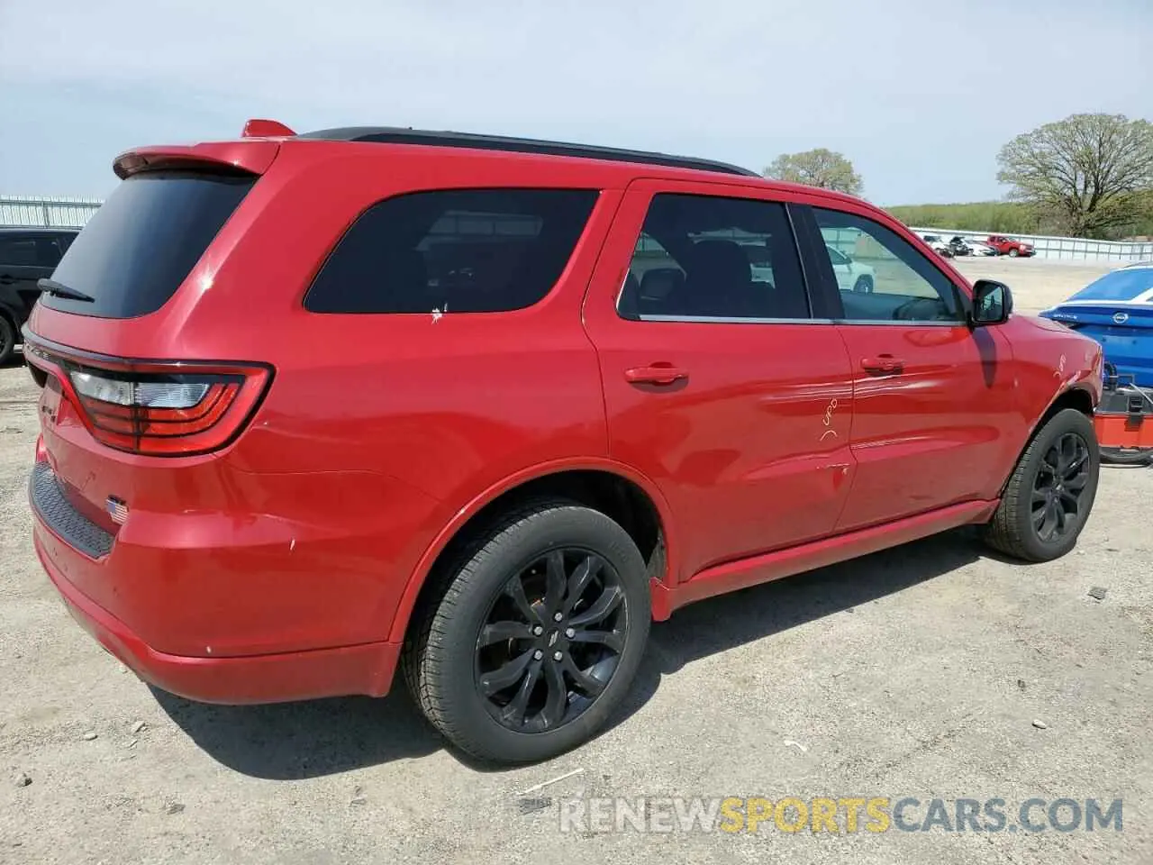3 fotografías del automóvil dañado 1C4RDJDG4KC599432 DODGE DURANGO 2019
