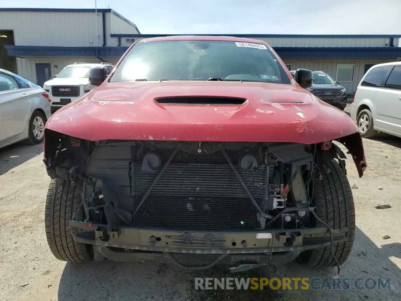 5 fotografías del automóvil dañado 1C4RDJDG4KC599432 DODGE DURANGO 2019