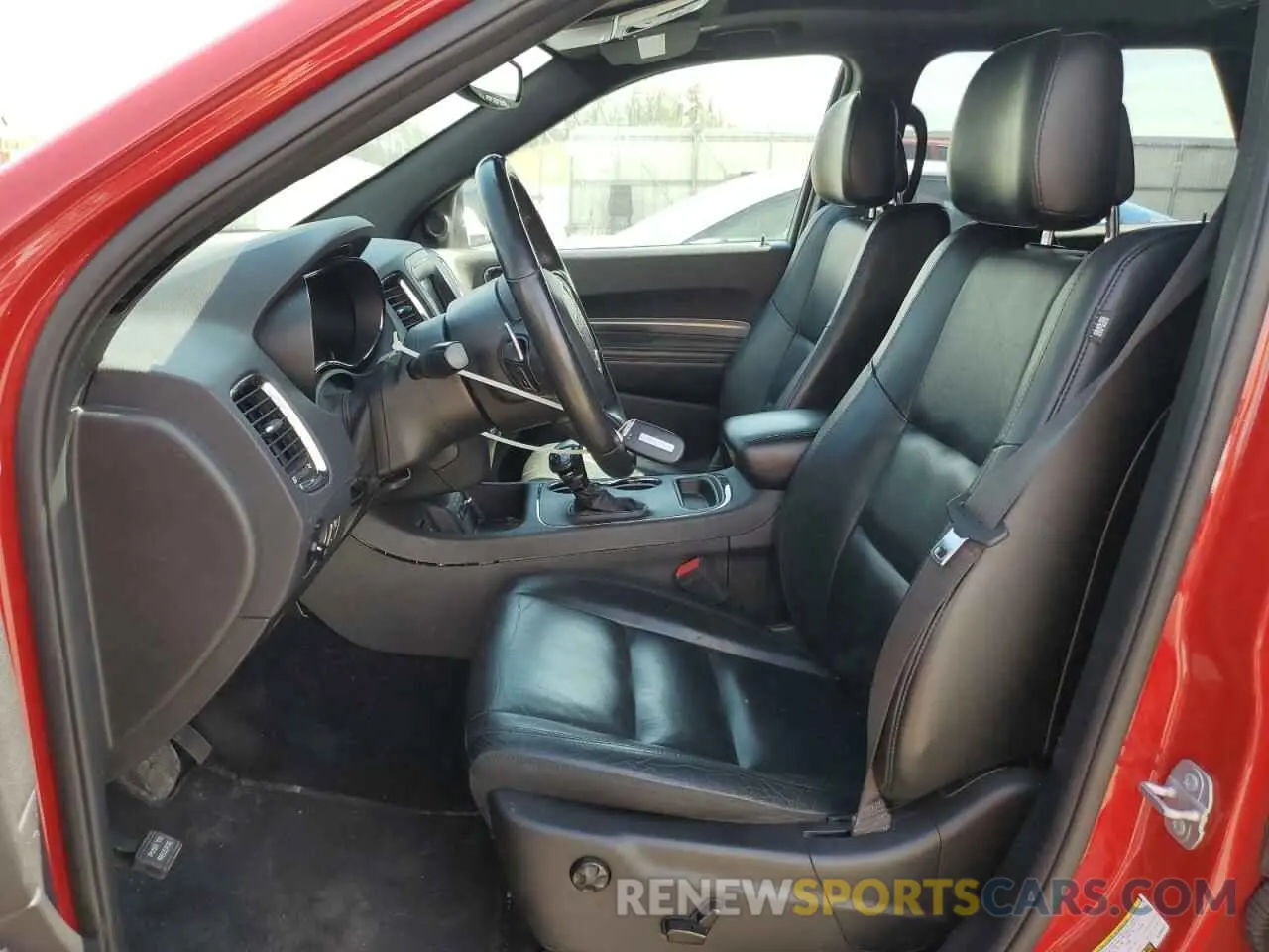 7 fotografías del automóvil dañado 1C4RDJDG4KC599432 DODGE DURANGO 2019