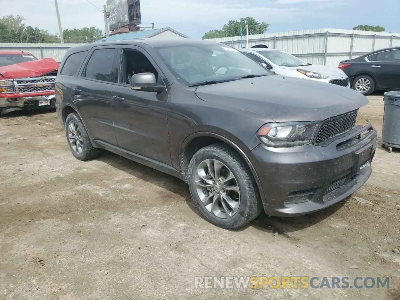 4 fotografías del automóvil dañado 1C4RDJDG4KC744761 DODGE DURANGO 2019