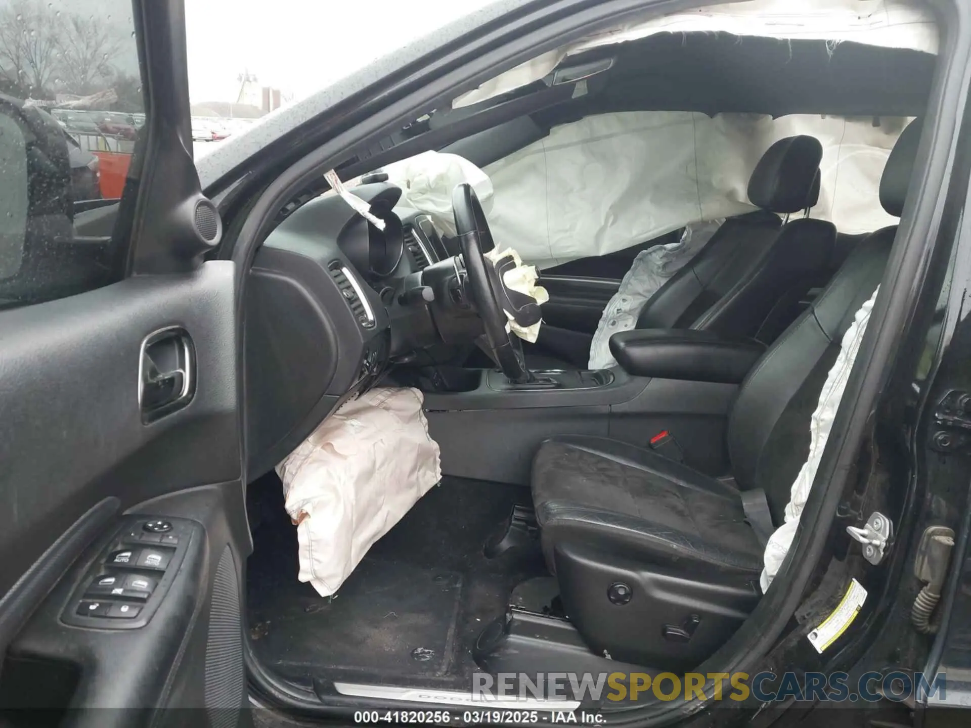 5 fotografías del automóvil dañado 1C4RDJDG4KC745389 DODGE DURANGO 2019