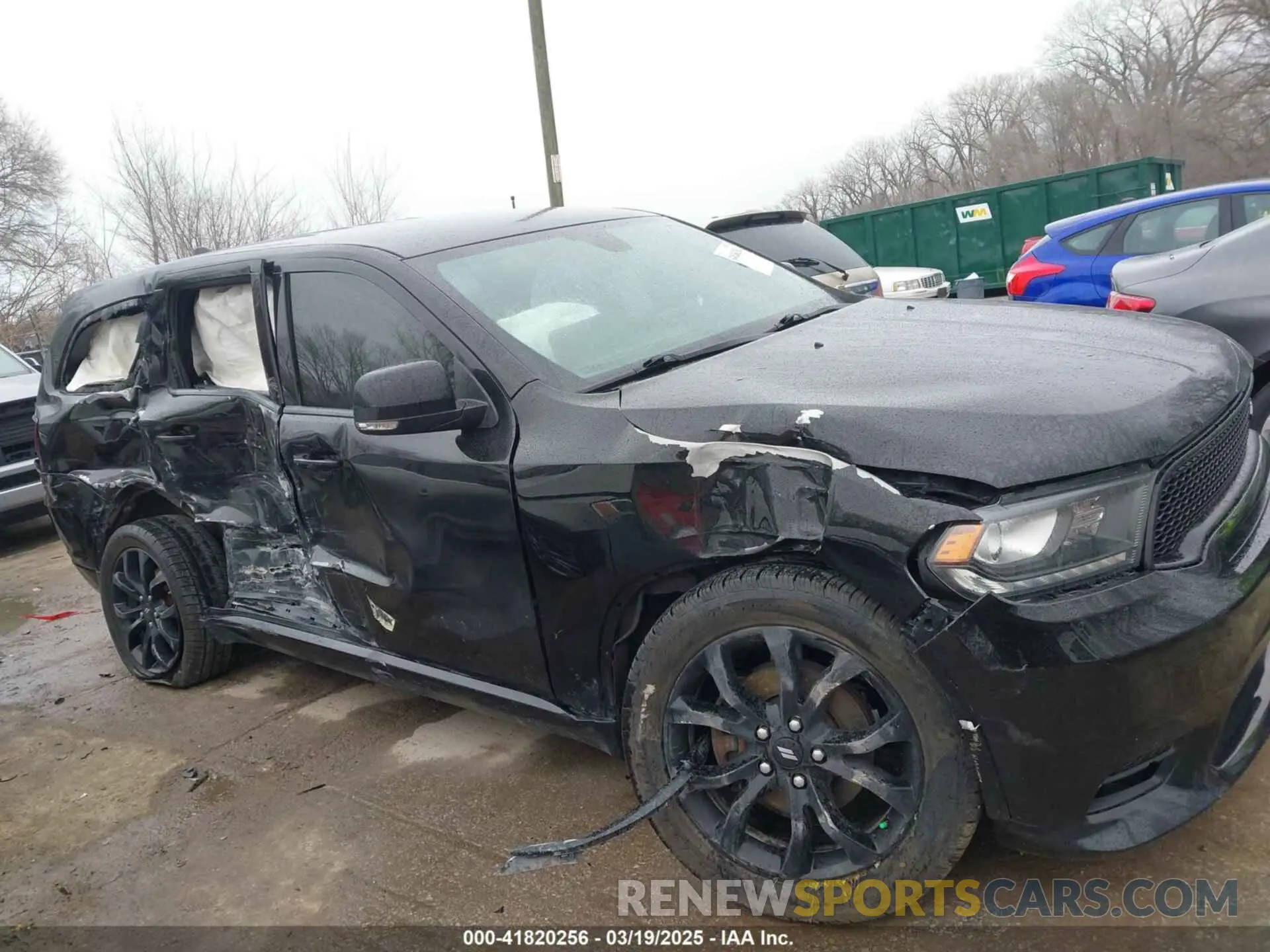 6 fotografías del automóvil dañado 1C4RDJDG4KC745389 DODGE DURANGO 2019