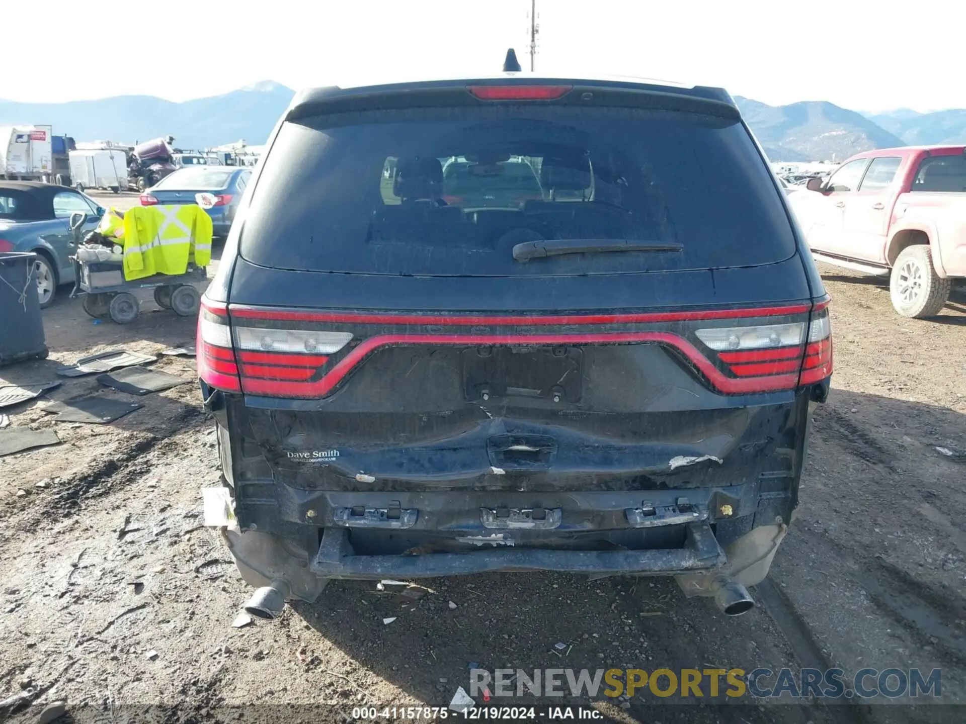 17 fotografías del automóvil dañado 1C4RDJDG4KC764623 DODGE DURANGO 2019