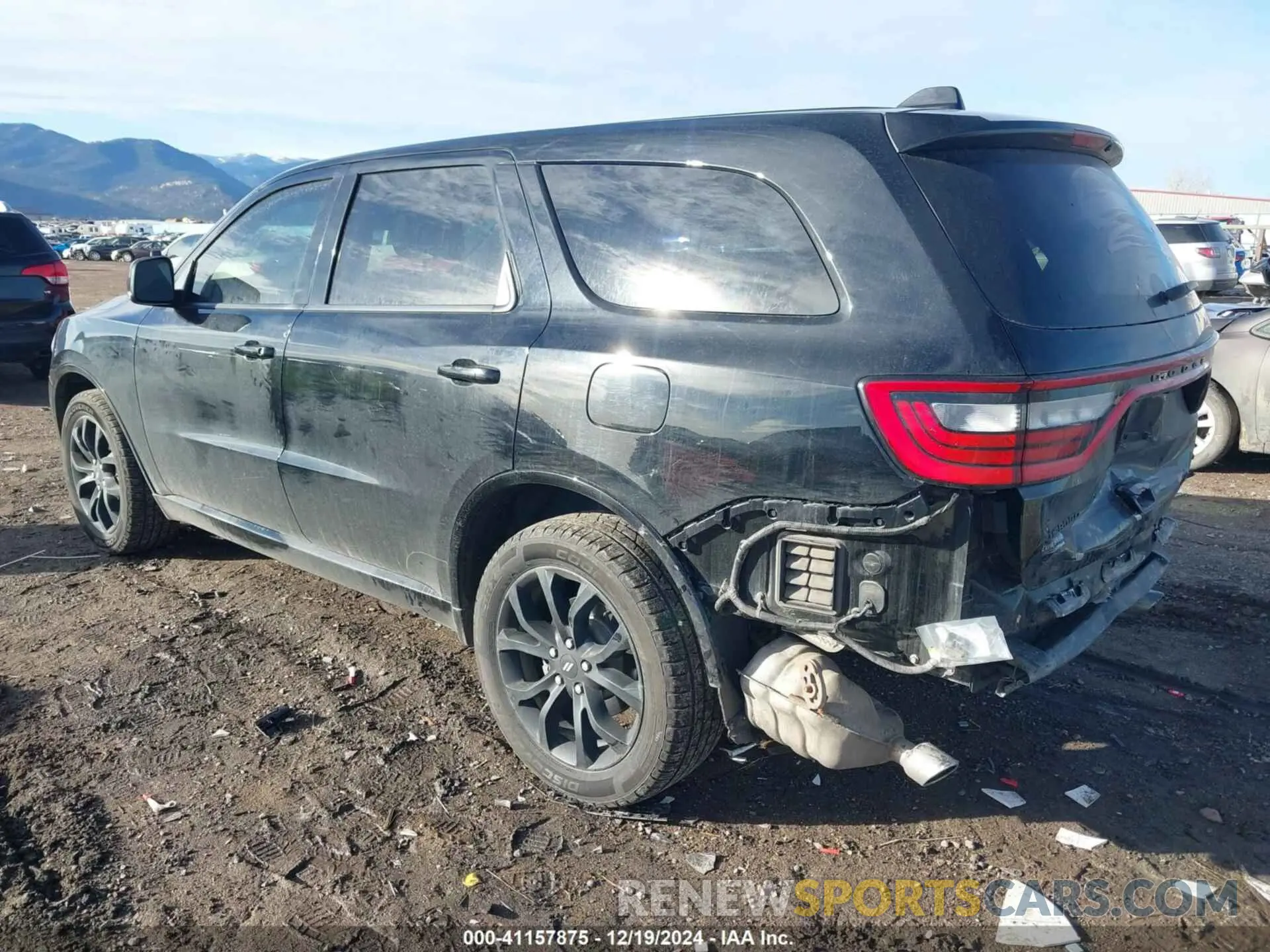3 fotografías del automóvil dañado 1C4RDJDG4KC764623 DODGE DURANGO 2019
