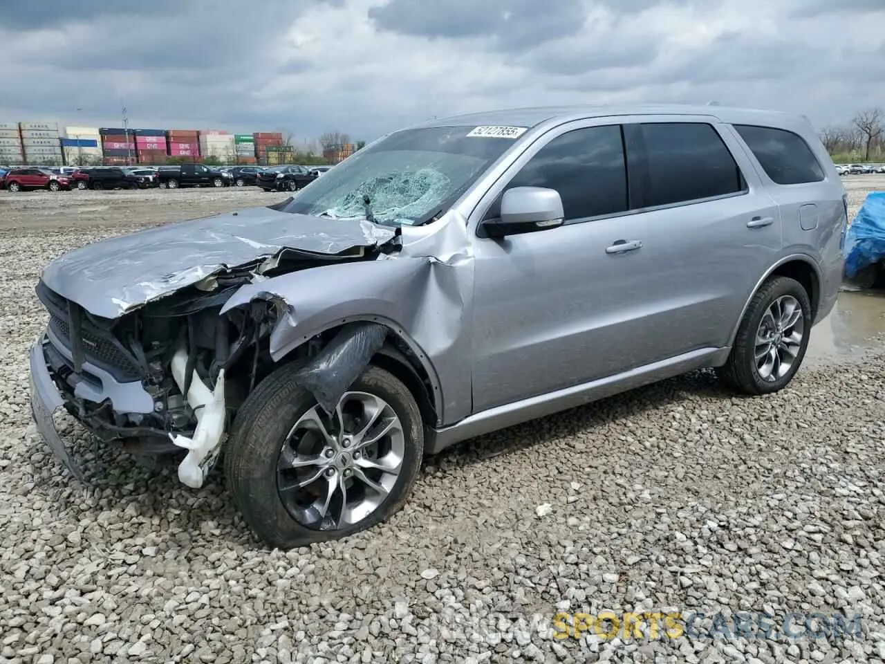 1 fotografías del automóvil dañado 1C4RDJDG5KC550286 DODGE DURANGO 2019