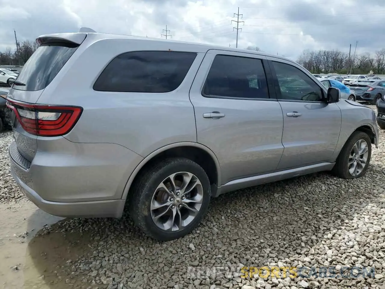 3 fotografías del automóvil dañado 1C4RDJDG5KC550286 DODGE DURANGO 2019