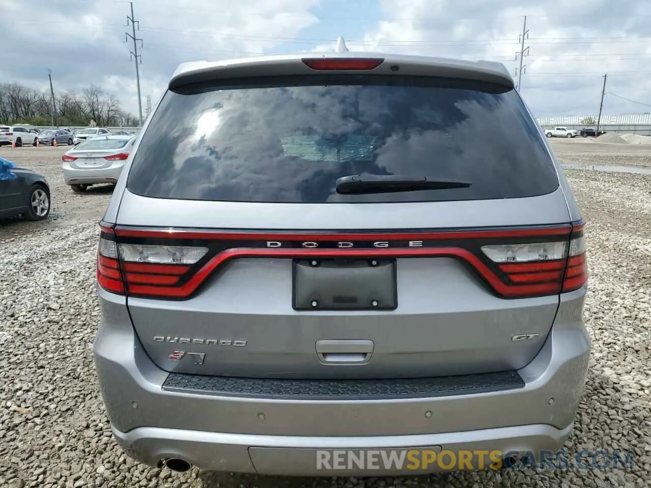 6 fotografías del automóvil dañado 1C4RDJDG5KC550286 DODGE DURANGO 2019