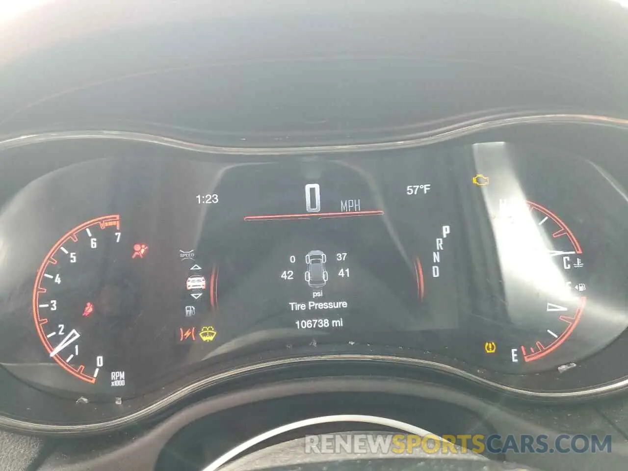 9 fotografías del automóvil dañado 1C4RDJDG5KC550286 DODGE DURANGO 2019