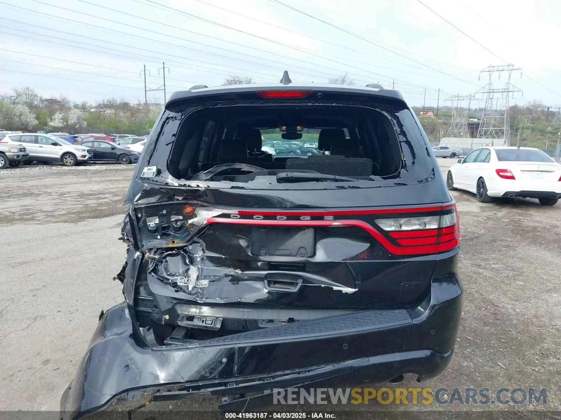 17 fotografías del automóvil dañado 1C4RDJDG6KC561099 DODGE DURANGO 2019