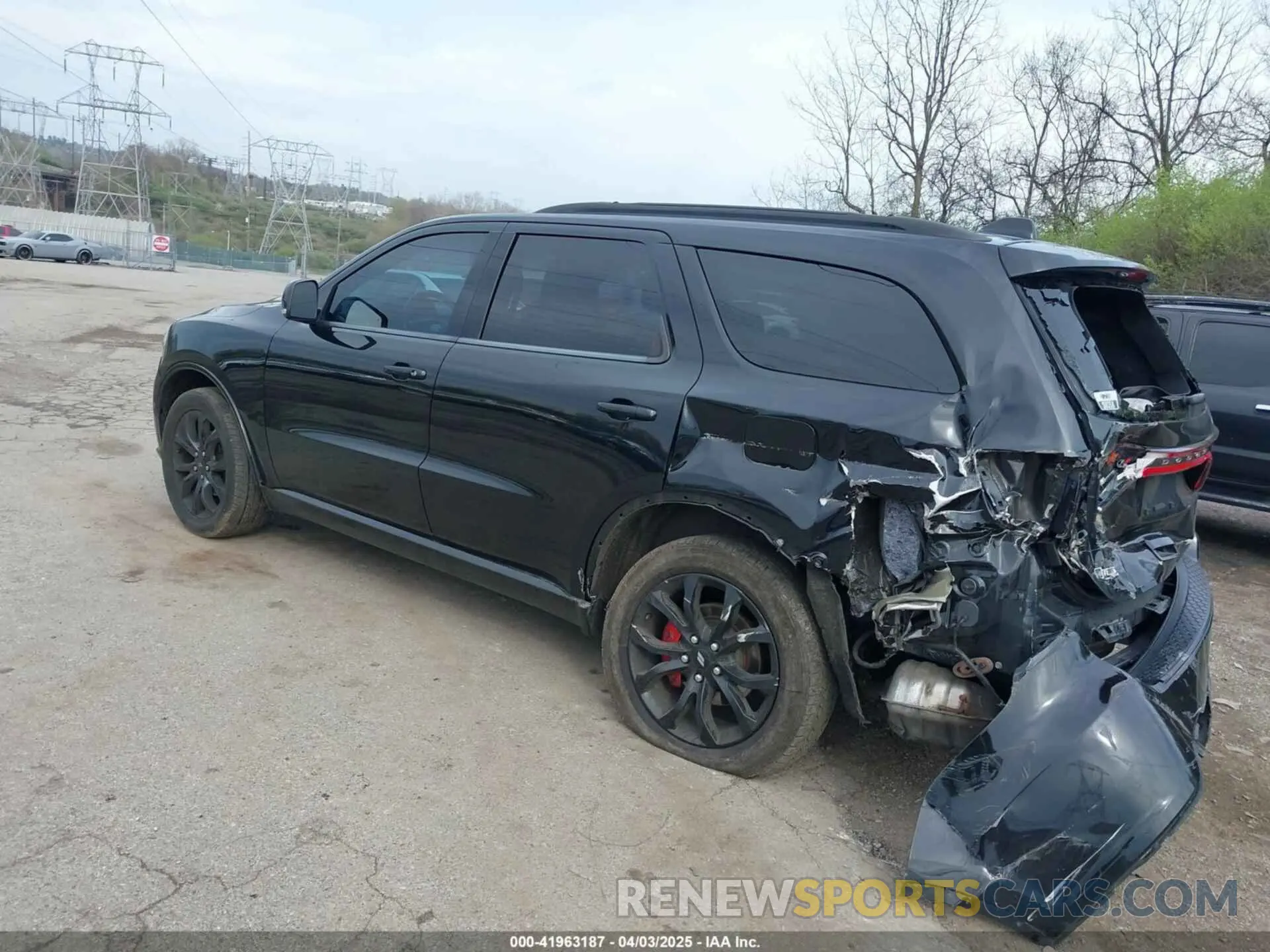 3 fotografías del automóvil dañado 1C4RDJDG6KC561099 DODGE DURANGO 2019