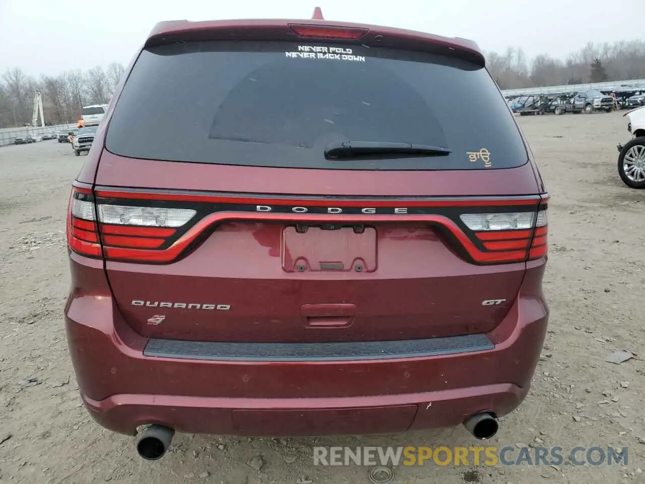 6 fotografías del automóvil dañado 1C4RDJDG6KC576251 DODGE DURANGO 2019