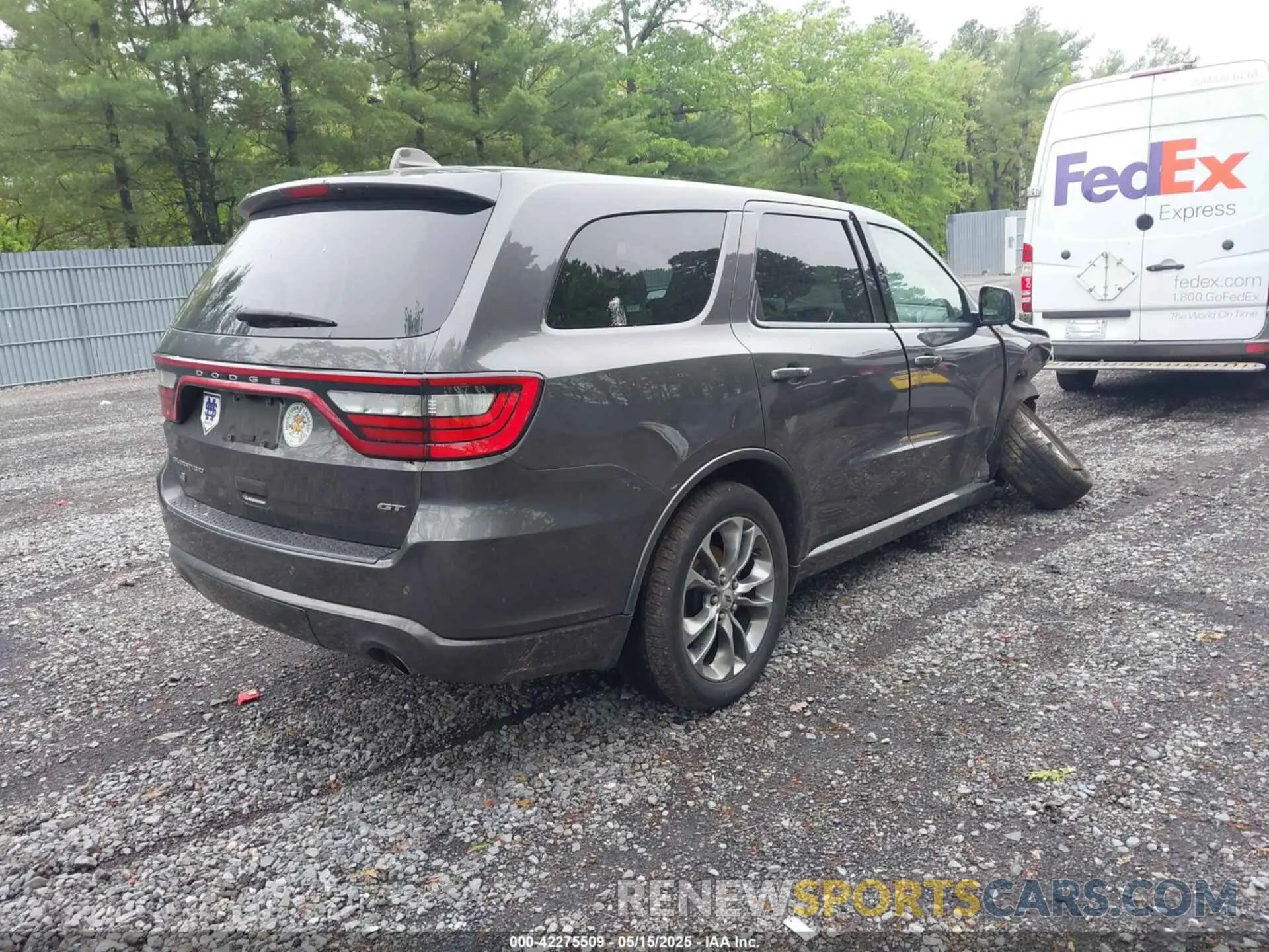 4 fotografías del automóvil dañado 1C4RDJDG6KC770441 DODGE DURANGO 2019