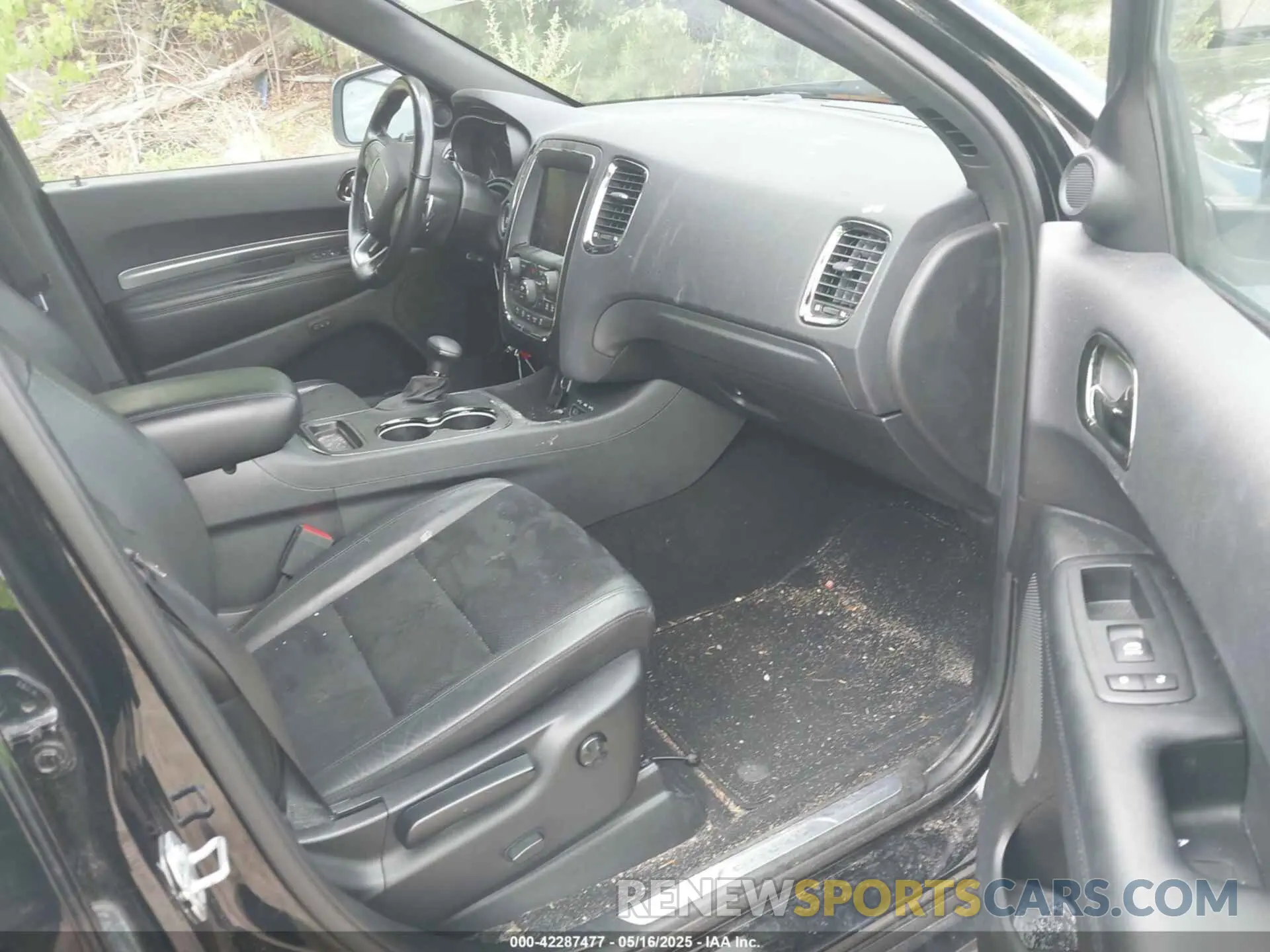 5 fotografías del automóvil dañado 1C4RDJDG6KC807035 DODGE DURANGO 2019