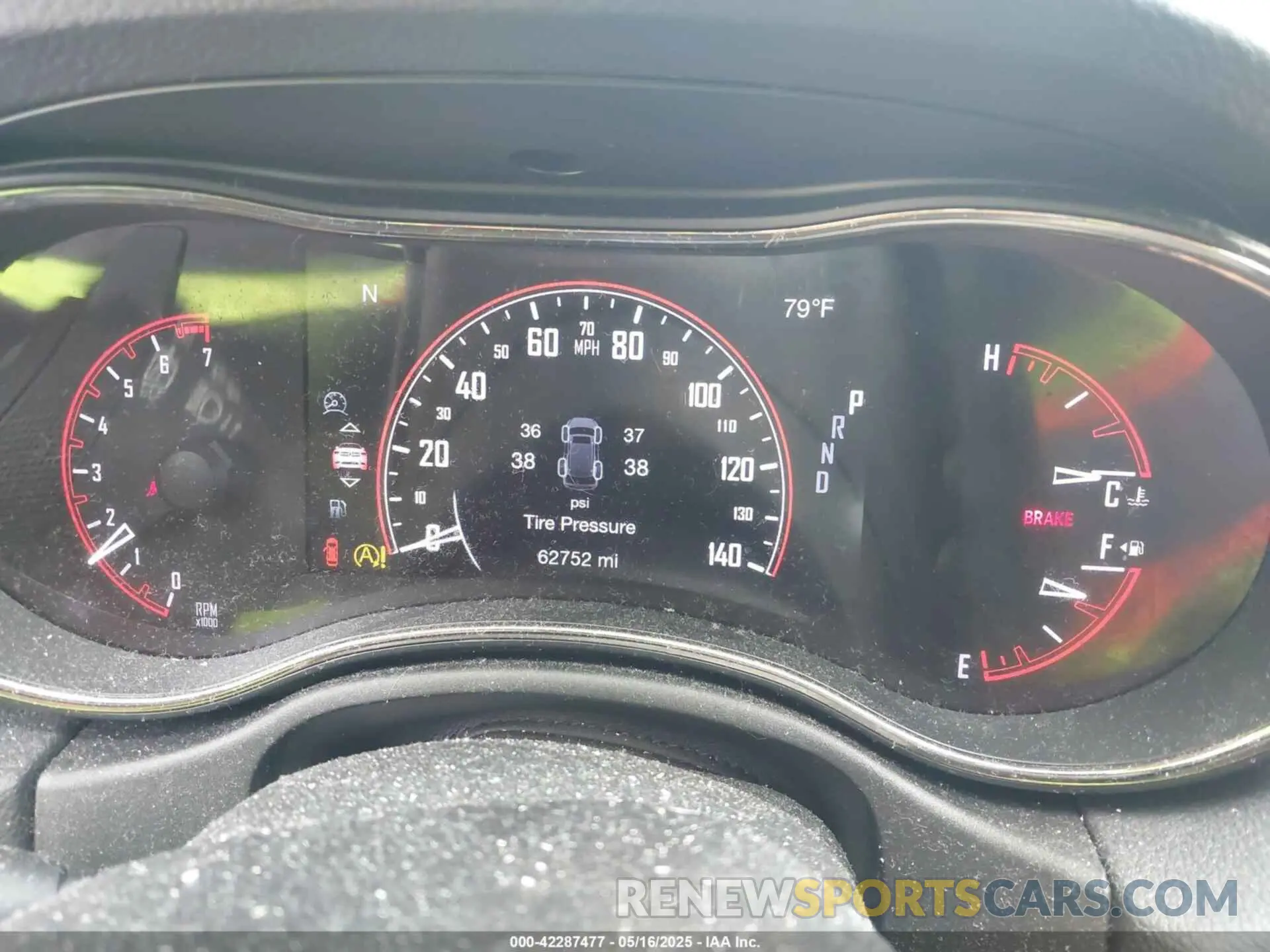 7 fotografías del automóvil dañado 1C4RDJDG6KC807035 DODGE DURANGO 2019