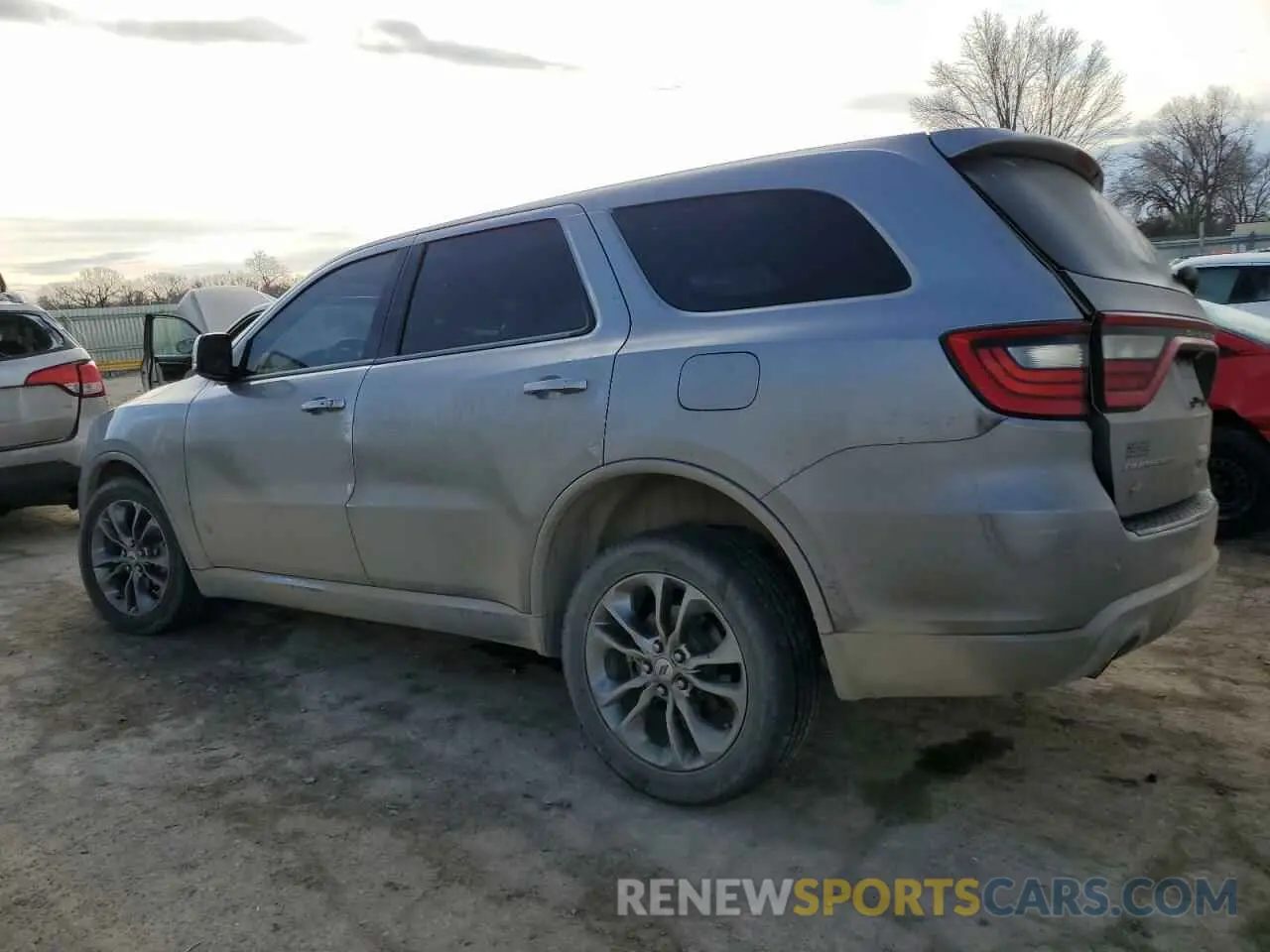 2 fotografías del automóvil dañado 1C4RDJDG8KC780565 DODGE DURANGO 2019