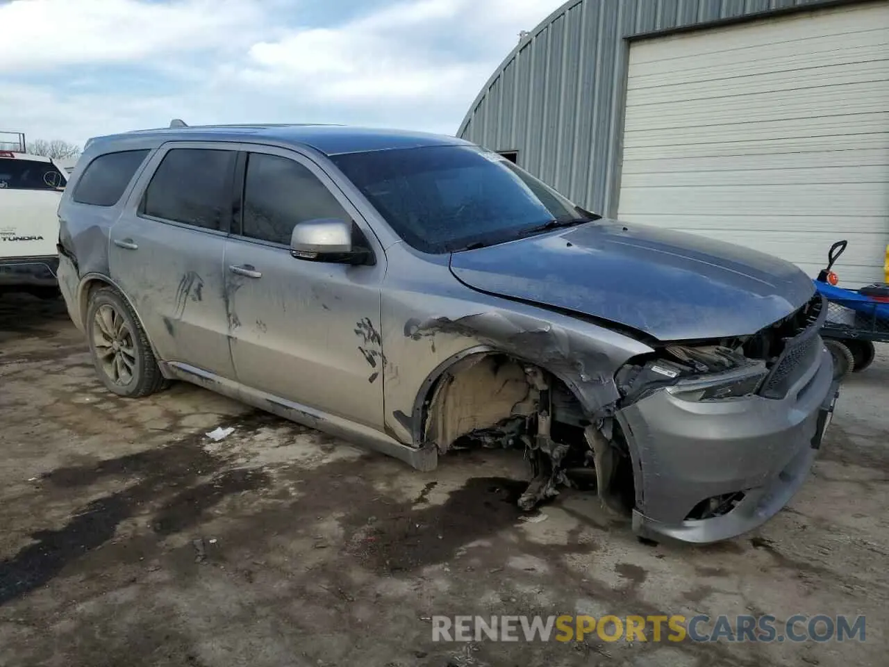 4 fotografías del automóvil dañado 1C4RDJDG8KC780565 DODGE DURANGO 2019