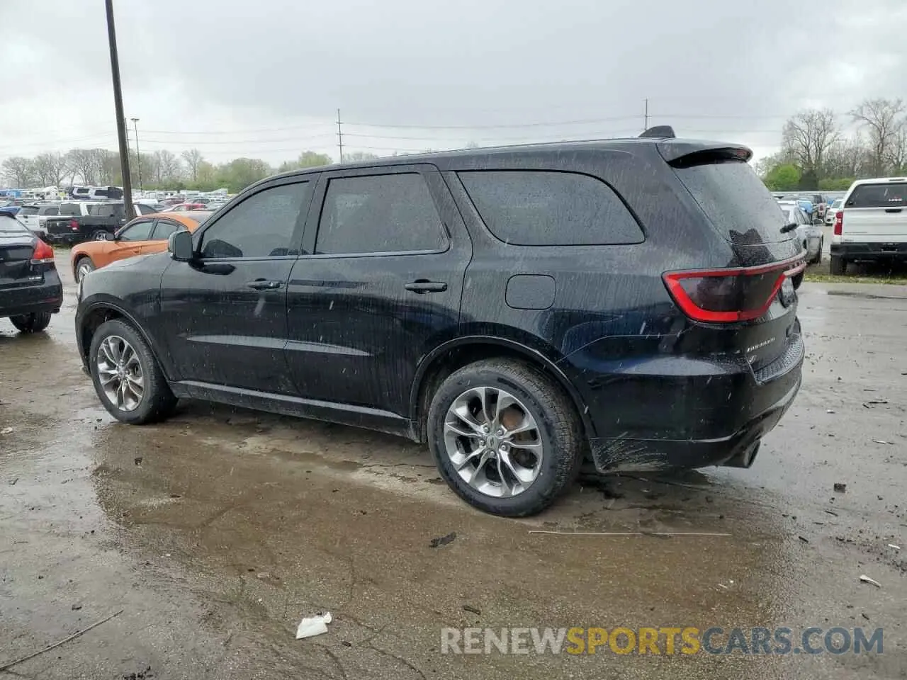 2 fotografías del automóvil dañado 1C4RDJDGXKC559615 DODGE DURANGO 2019