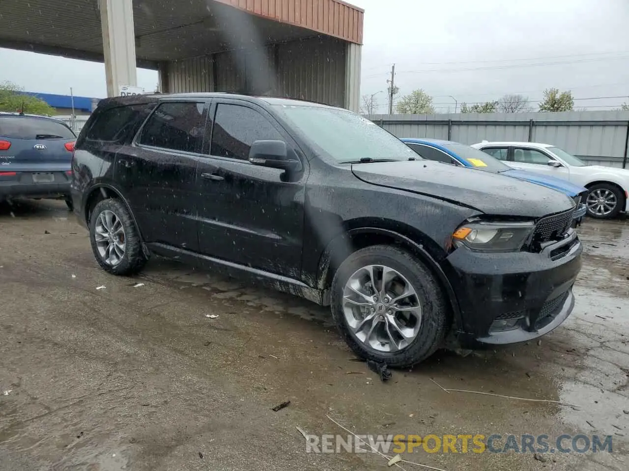 4 fotografías del automóvil dañado 1C4RDJDGXKC559615 DODGE DURANGO 2019