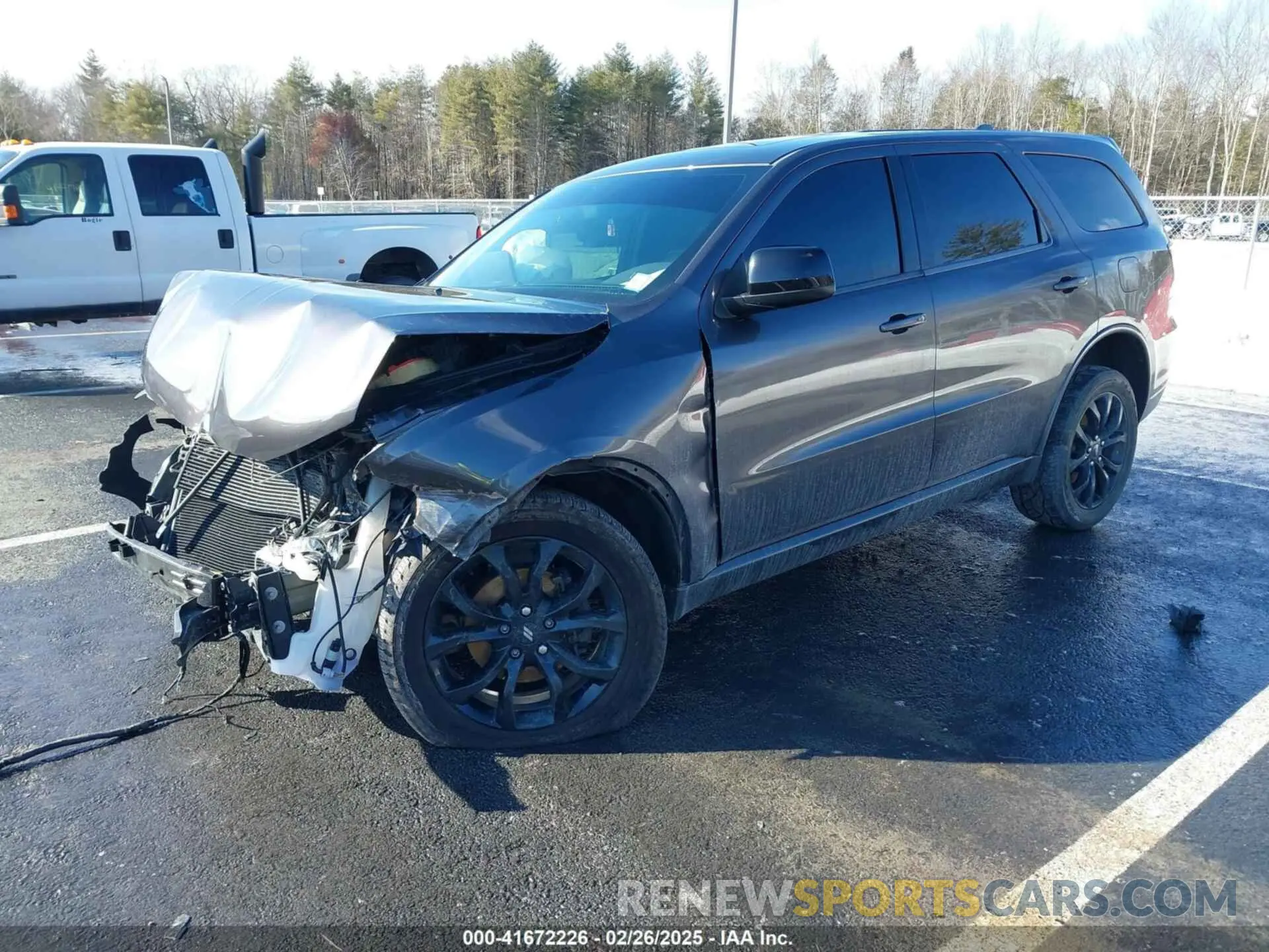 2 fotografías del automóvil dañado 1C4RDJDGXKC799005 DODGE DURANGO 2019