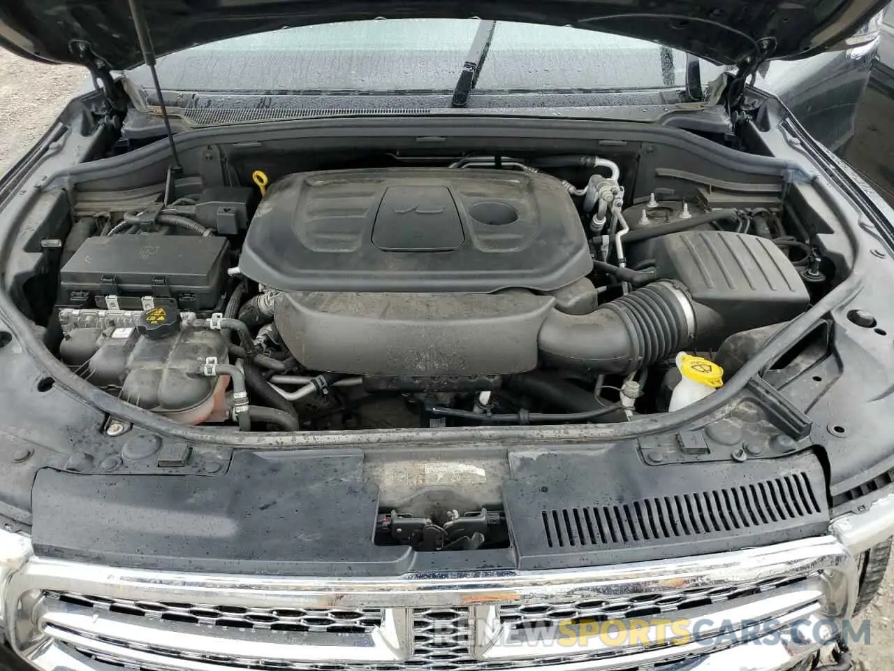 12 fotografías del automóvil dañado 1C4RDJEG7KC798585 DODGE DURANGO 2019