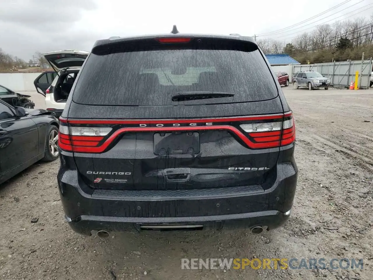 6 fotografías del automóvil dañado 1C4RDJEG7KC798585 DODGE DURANGO 2019
