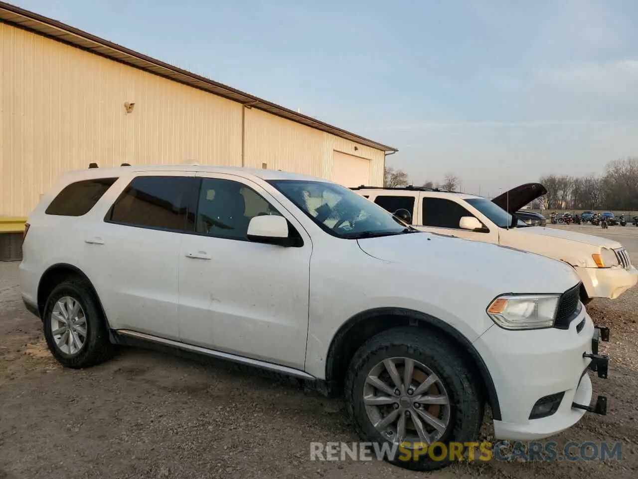 4 fotografías del automóvil dañado 1C4RDJFG6KC771408 DODGE DURANGO 2019