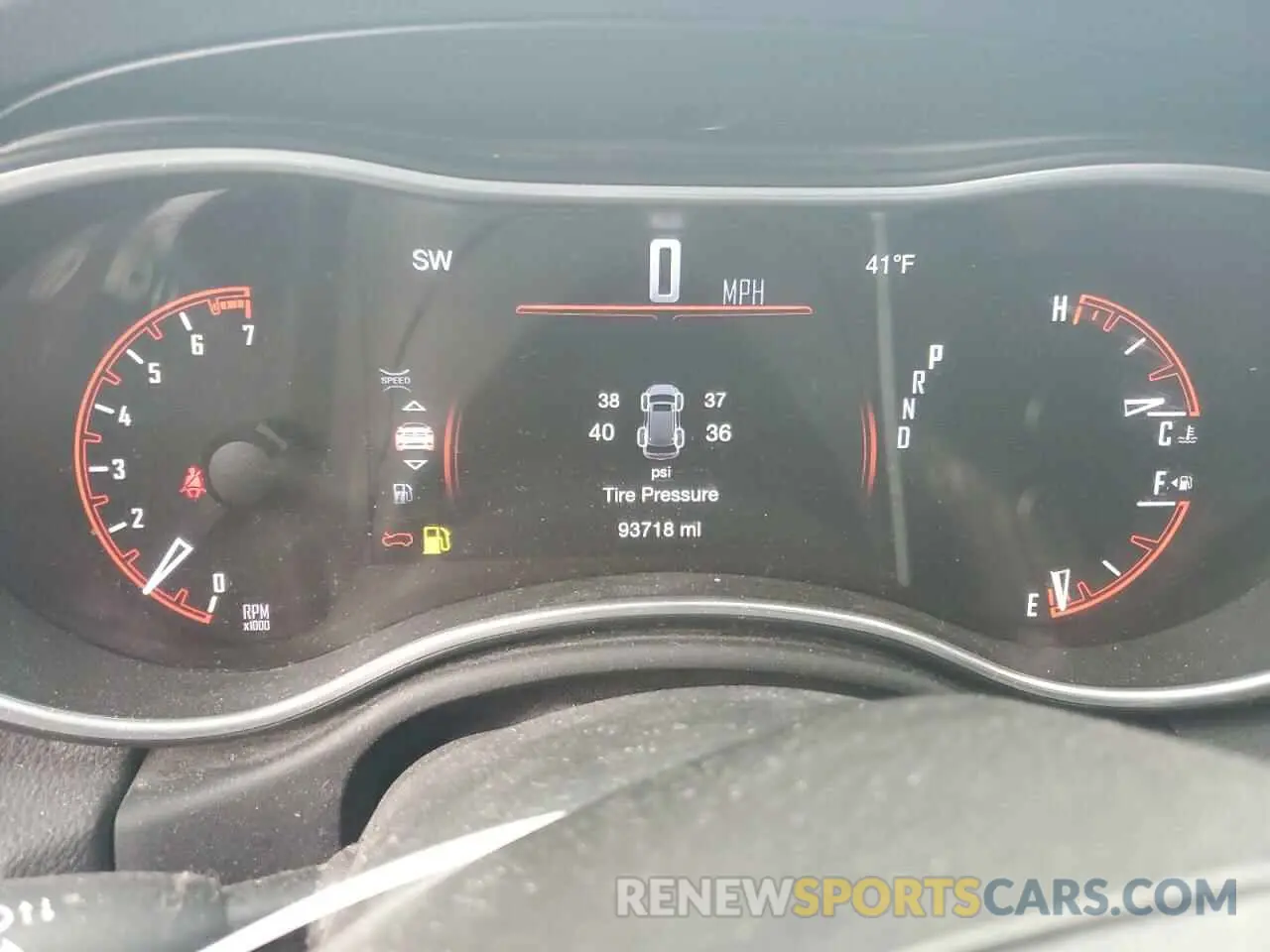 9 fotografías del automóvil dañado 1C4RDJFG6KC771408 DODGE DURANGO 2019