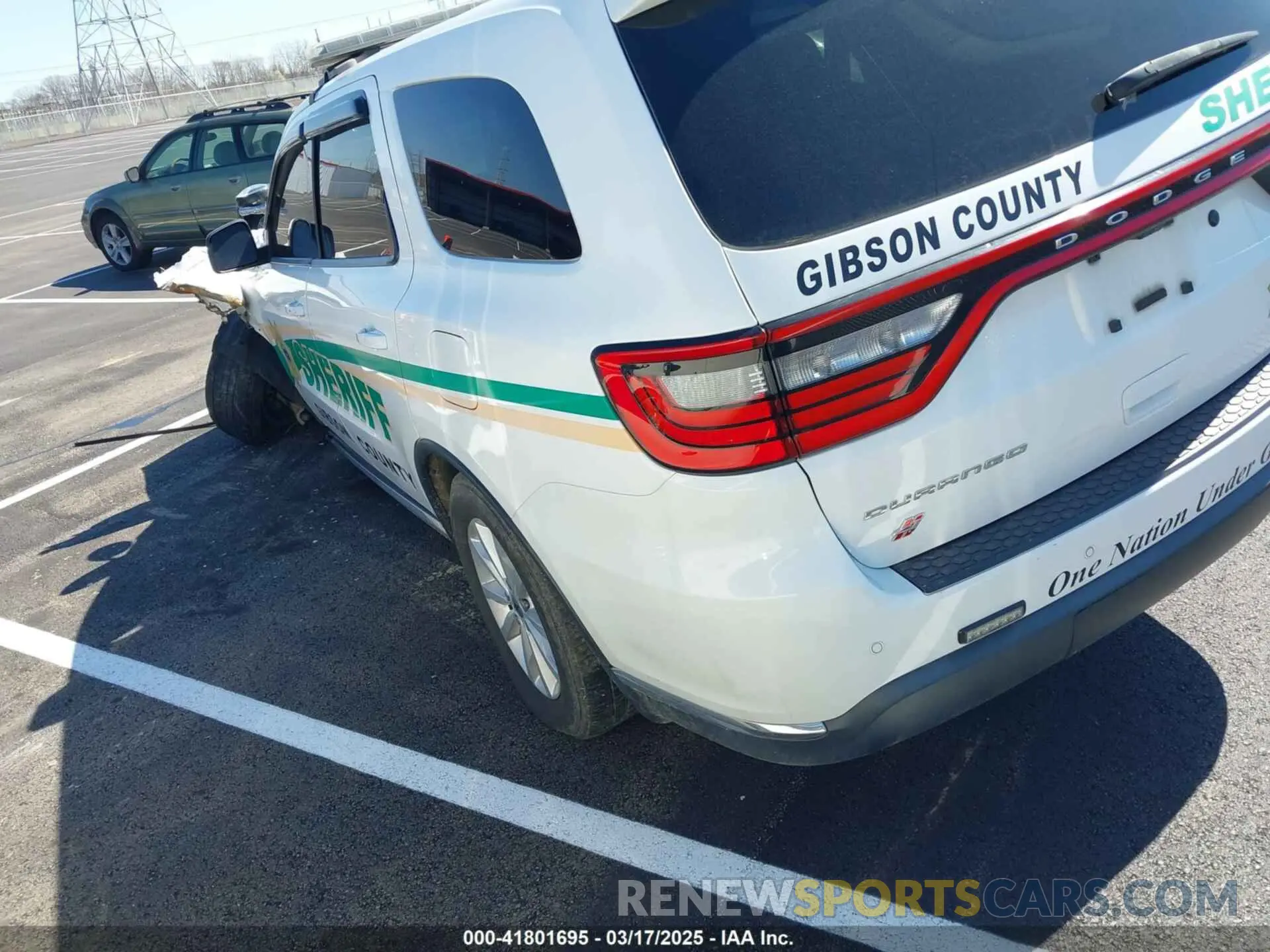 3 fotografías del automóvil dañado 1C4RDJFG8KC812119 DODGE DURANGO 2019