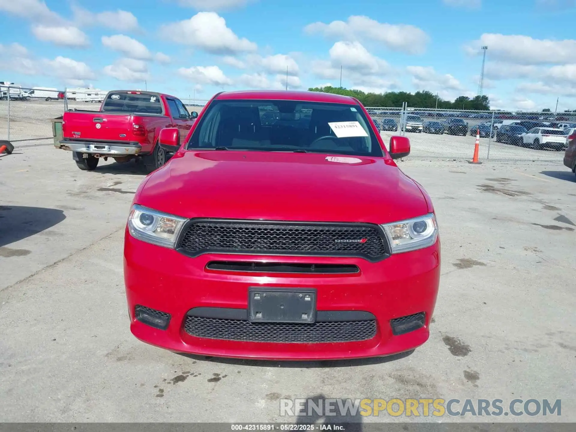 12 fotografías del automóvil dañado 1C4RDJFGXKC711325 DODGE DURANGO 2019