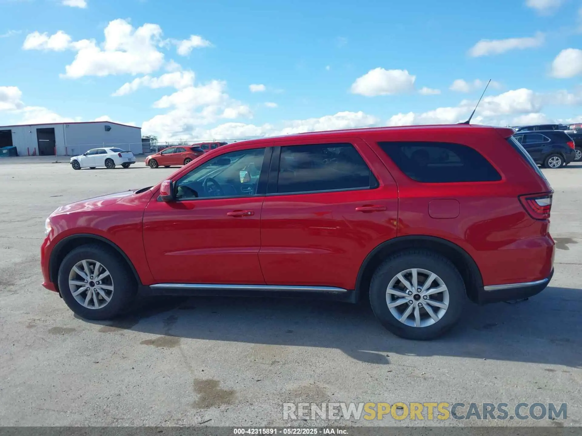 14 fotografías del automóvil dañado 1C4RDJFGXKC711325 DODGE DURANGO 2019
