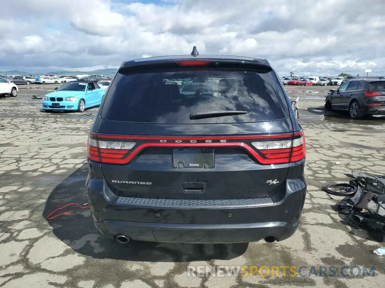 6 fotografías del automóvil dañado 1C4SDHCT3KC582145 DODGE DURANGO 2019