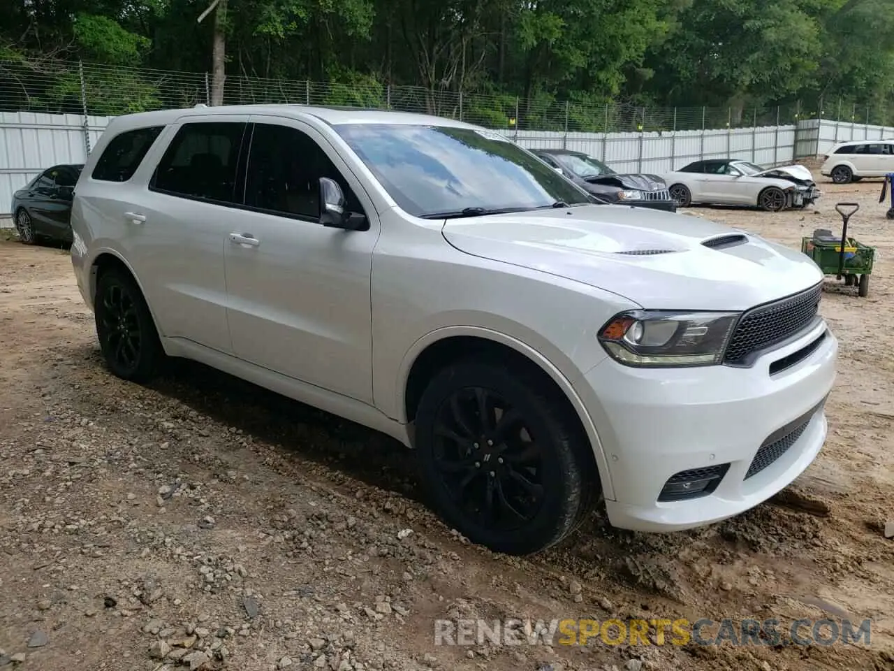 4 fotografías del automóvil dañado 1C4SDHCTXKC573586 DODGE DURANGO 2019